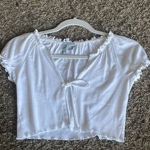White crop top size small